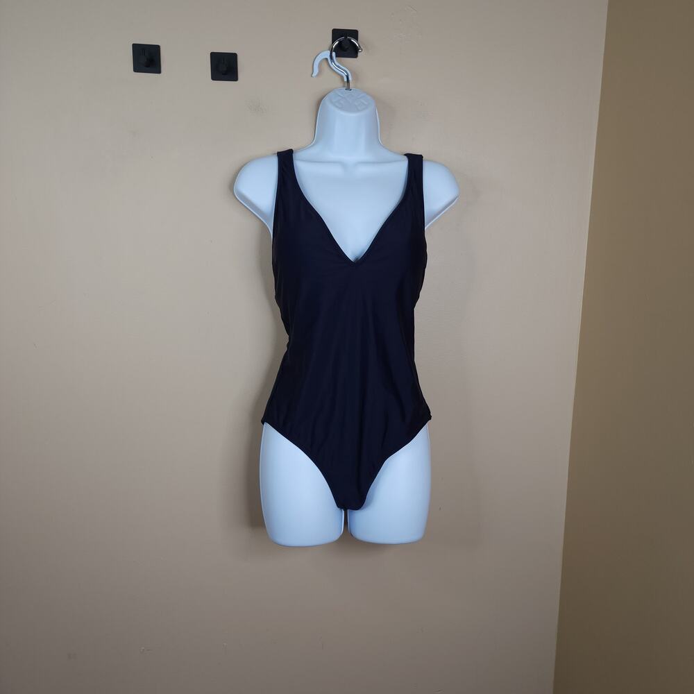 J. Crew High-support cross-back one-piece in Navy Size 6